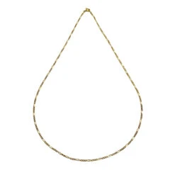 Chaîne En Or Jaune Maille Figaro