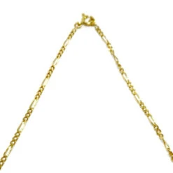Chaîne En Or Jaune Maille Figaro -Castafiore Boutique chaine en or maille figaro 881356