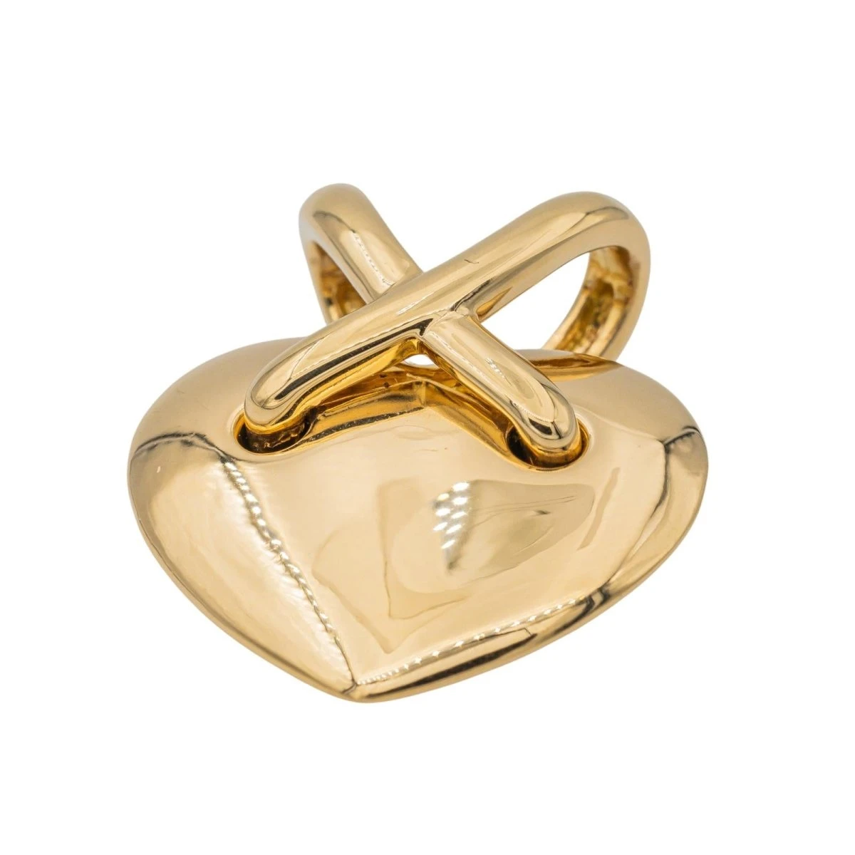 Pendentif CHAUMET "Cœur Lien" En Or Jaune 6 Pendentif CHAUMET "Cœur Lien" En Or Jaune – Image 6