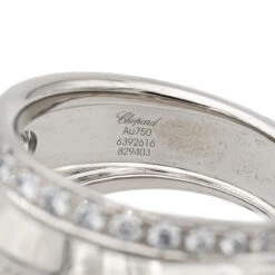 Chopard Bague Bandeau La Strada Or Blanc Diamant -Castafiore Boutique chopard bague bandeau la strada or blanc diamant 514195