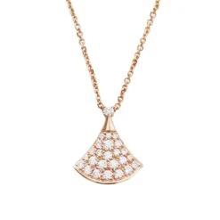 Collier BULGARI "Diva’s Dream" En Or Rose Et Diamants -Castafiore Boutique collier bulgari divas dream en or rose et diamants 490628