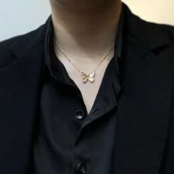 Collier Butterfly - MESSIKA -Castafiore Boutique collier butterfly messika 937024