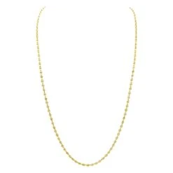 Collier Chaîne En Or Jaune