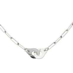 Collier Dinh Van Menottes En Or Blanc 13 Collier Dinh Van Menottes En Or Blanc -Castafiore Boutique collier dinh van menottes en or blanc 610527