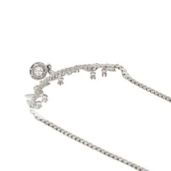 Collier Feuille Or Blanc Diamant 12 Collier Feuille Or Blanc Diamant -Castafiore Boutique collier feuille or blanc diamant 278167