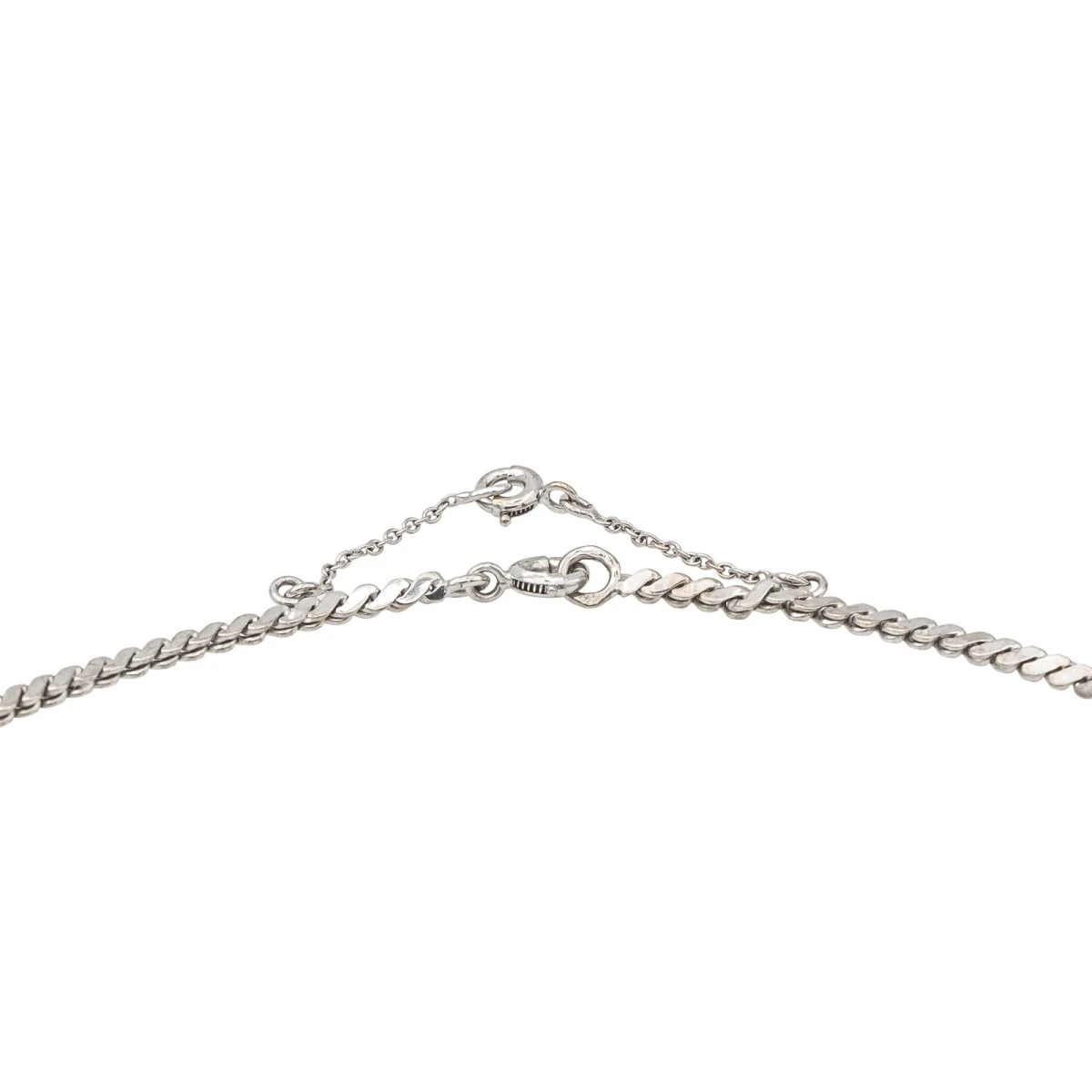 Collier Feuille Or Blanc Diamant 7 Collier Feuille Or Blanc Diamant – Image 7
