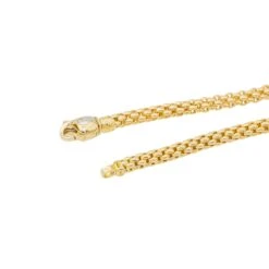 Collier FOPE Maille Pop Corn En Or Jaune -Castafiore Boutique collier fope maille pop corn en or jaune 452658