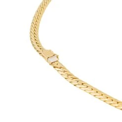 Collier Maille Anglaise Or Jaune 13 Collier Maille Anglaise Or Jaune -Castafiore Boutique collier maille anglaise or jaune 140381