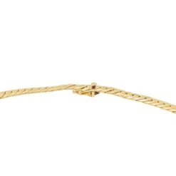 Collier Maille Anglaise Or Jaune 11 Collier Maille Anglaise Or Jaune -Castafiore Boutique collier maille anglaise or jaune 659632
