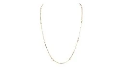 Collier Maille En Or Jaune Et Perles De Culture