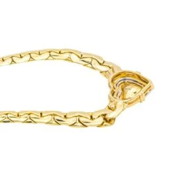 Collier Maille En Or Jaune, Or Blanc, émeraude Et Diamants -Castafiore Boutique collier maille en or jaune or blanc emeraude et diamants 701442