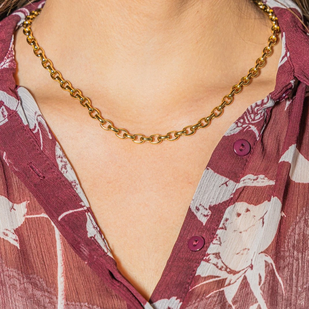 Collier Maille POMELLATO En Or Jaune 2 Collier Maille POMELLATO En Or Jaune – Image 2