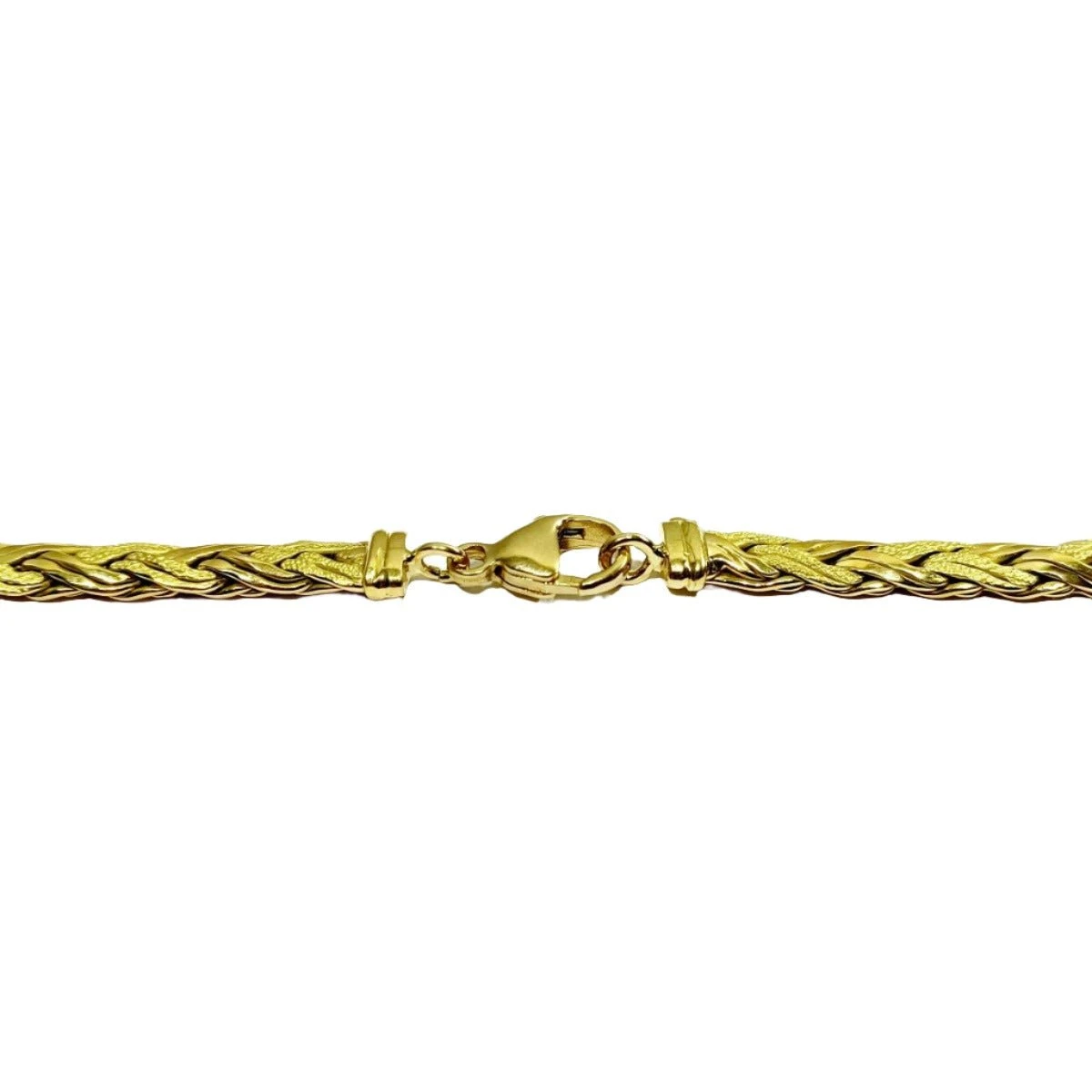 Collier Maille Tresseen Or Jaune 4 Collier Maille Tresseen Or Jaune – Image 4