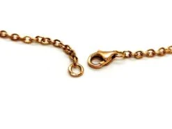 Collier Pendentif En Or Rose Et Onyx -Castafiore Boutique collier pendentif en or rose et onyx 525797