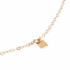 Collier Pendentif GINETTE NY "Jumbo Donut On Chain" En Or Rose -Castafiore Boutique collier pendentif ginette ny jumbo donut on chain en or rose 452485