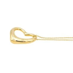 Collier Pendentif TIFFANY & CO. "Open Heart" En Or Jaune 11 Collier Pendentif TIFFANY & CO. "Open Heart" En Or Jaune -Castafiore Boutique collier pendentif tiffany co open heart en or jaune 206996