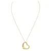Collier Pendentif TIFFANY & CO. "Open Heart" En Or Jaune