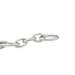 Collier POMELLATO Chaîne "Iconica" En Or Blanc Et Diamant -Castafiore Boutique collier pomellato chaine iconica or blanc diamant 298982