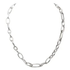 Collier POMELLATO Chaîne "Iconica" En Or Blanc Et Diamant
