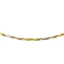 Collier Ras De Cou En Or Jaune Et Or Blanc -Castafiore Boutique collier ras de cou en or jaune et or blanc 405497