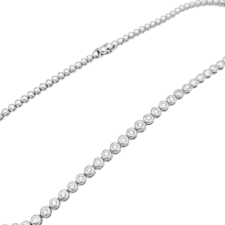 Miller Collier Rivière En Or Blanc Et Diamants -Castafiore Boutique collier riviere en or blanc et diamants 638422