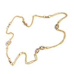 Miller Collier Sautoir POMELLATO "Tango" En Or Rose, Argent Et Diamants -Castafiore Boutique collier sautoir pomellato tango en or rose argent et diamants 393286