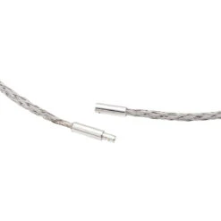 Collier Tressé En Or Blanc -Castafiore Boutique collier tresse or blanc 210043