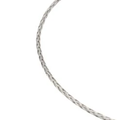 Collier Tressé En Or Blanc -Castafiore Boutique collier tresse or blanc 612542
