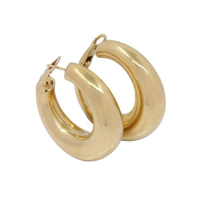 Créoles CHAUMET "Anneau" En Or Jaune 1 Créoles CHAUMET "Anneau" En Or Jaune