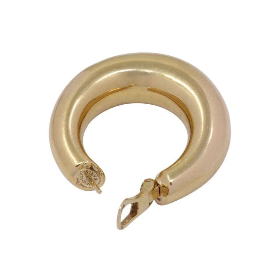 Créoles CHAUMET "Anneau" En Or Jaune 4 Créoles CHAUMET "Anneau" En Or Jaune – Image 4