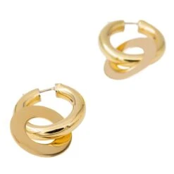 Créoles En Orjaune -Castafiore Boutique creoles en orjaune 755688