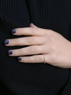 Demi-Alliance Américaine En Or Jaune Et Diamants 0,72 Ct -Castafiore Boutique demi alliance americaine en or jaune et diamants 072 ct 349839