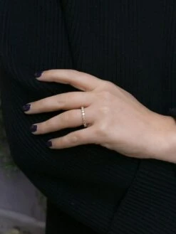 Demi-Alliance Américaine En Or Jaune Et Diamants 0,88 Ct 15 Demi-Alliance Américaine En Or Jaune Et Diamants 0,88 Ct -Castafiore Boutique demi alliance americaine en or jaune et diamants 088 ct 759044