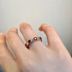 Demi Alliance - Or, Diamants & Rubis -Castafiore Boutique demi alliance or diamants rubis 409376