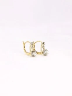 Dormeuses Anciennes Diamants 0,4 Ct -Castafiore Boutique dormeuses anciennes diamants 04 ct 202493