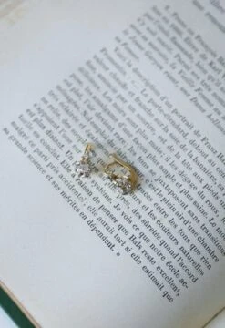 Dormeuses Anciennes Diamants 0.50 Ct -Castafiore Boutique dormeuses anciennes diamants 050 ct 989017