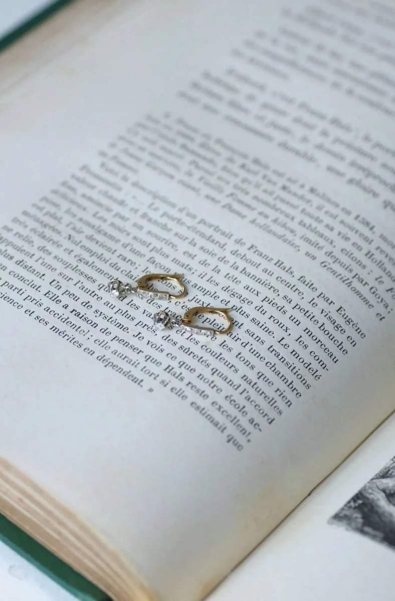 Dormeuses Diamant Pendantes 7 Dormeuses Diamant Pendantes – Image 7