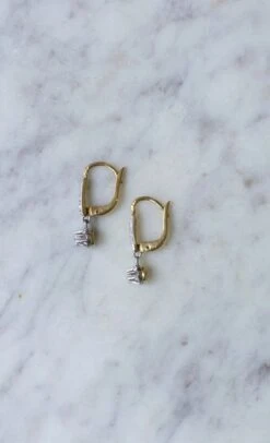 Dormeuses Diamant Pendantes 10 Dormeuses Diamant Pendantes -Castafiore Boutique dormeuses diamant pendantes 654624