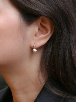 Dormeuses En Or Et Diamants Taille Ancienne 0.7ct 9 Dormeuses En Or Et Diamants Taille Ancienne 0.7ct -Castafiore Boutique dormeuses en or et diamants taille ancienne 07ct 250822