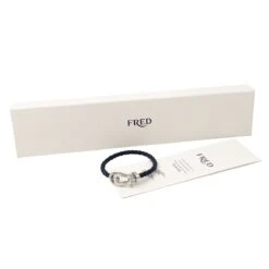 Bracelet FRED "Force 10" Manille En Or Blanc GM 17 Bracelet FRED "Force 10" Manille En Or Blanc GM -Castafiore Boutique fred bracelet force 10 or blanc 678285