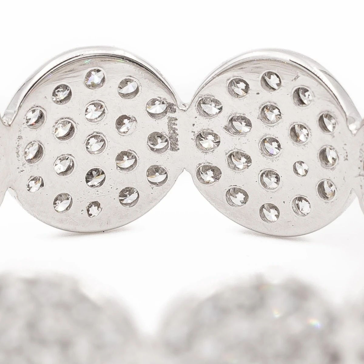 Ginette NY Bague Alliance Mini Ever Eternity Band Or Blanc Diamant 5 Ginette NY Bague Alliance Mini Ever Eternity Band Or Blanc Diamant – Image 5