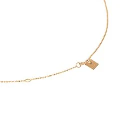 Ginette NY Collier Pendentif Donut On Chain Or Rose -Castafiore Boutique ginette ny collier pendentif donut on chain or rose 101348