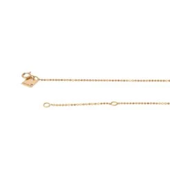 Ginette NY Collier Pendentif Donut On Chain Or Rose -Castafiore Boutique ginette ny collier pendentif donut on chain or rose 765841