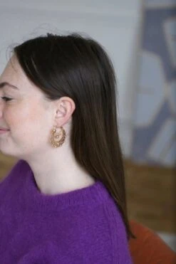 Grandes Créoles Savoyardes En Or -Castafiore Boutique grandes creoles savoyardes en or 726913