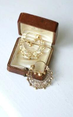 Grandes Créoles Savoyardes En Or