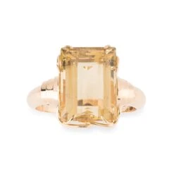 Important Bracelet En Or Jaune Et Citrine -Castafiore Boutique important bracelet en or jaune et citrine 351486