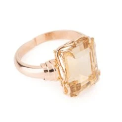 Important Bracelet En Or Jaune Et Citrine -Castafiore Boutique important bracelet en or jaune et citrine 989614