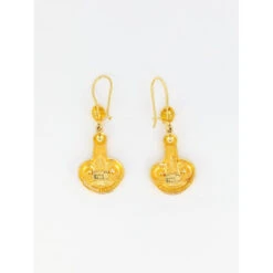 LALAOUNIS - Paire De Boucles D’oreilles Dormeuses En Or Jaune -Castafiore Boutique lalaounis paire de boucles doreilles dormeuses en or jaune 263992