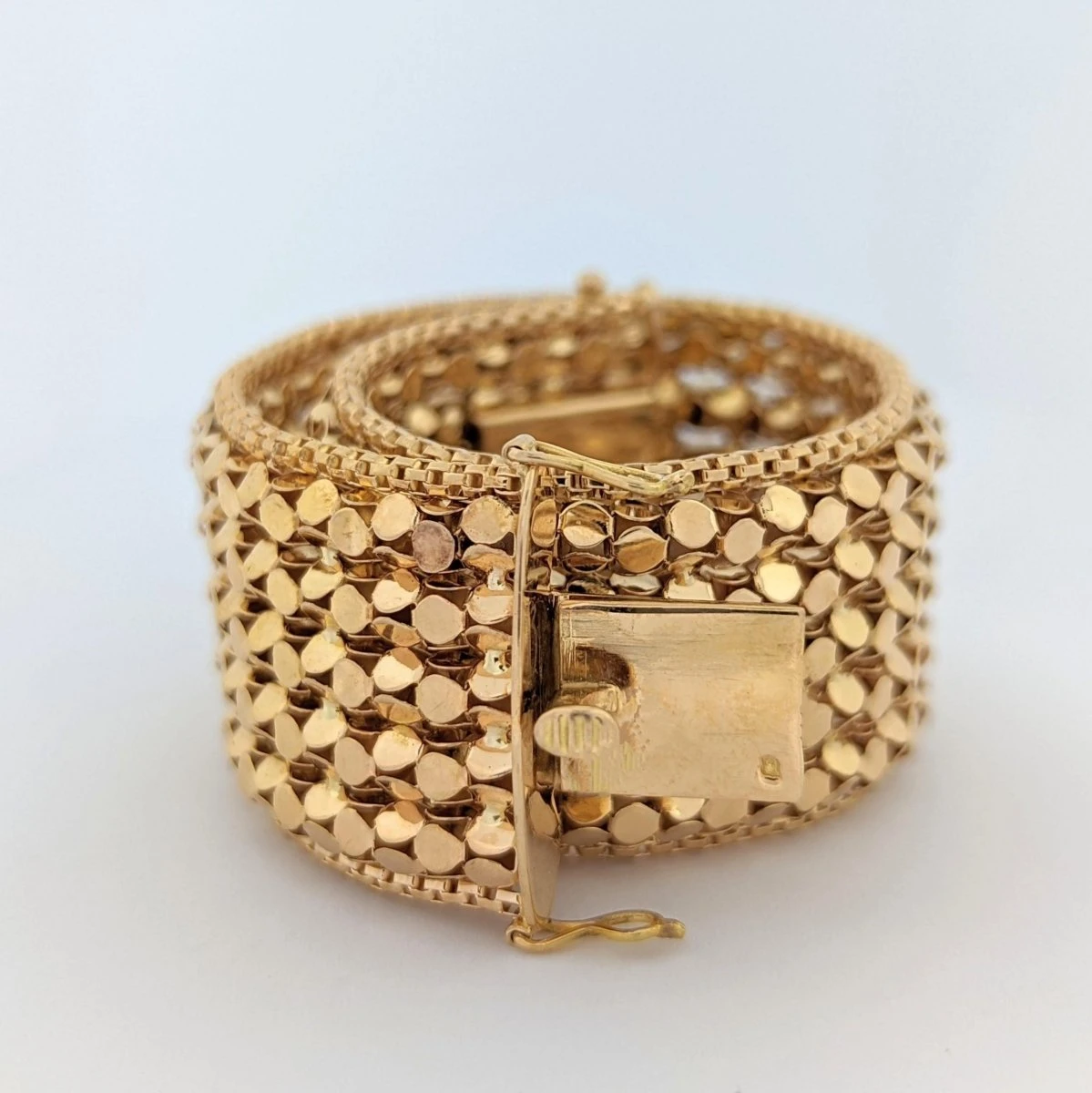 Manchette En Or Jaune 5 Manchette En Or Jaune – Image 5