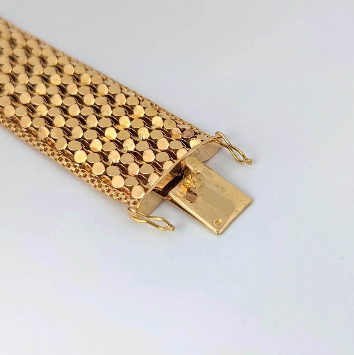 Manchette En Or Jaune 4 Manchette En Or Jaune – Image 4